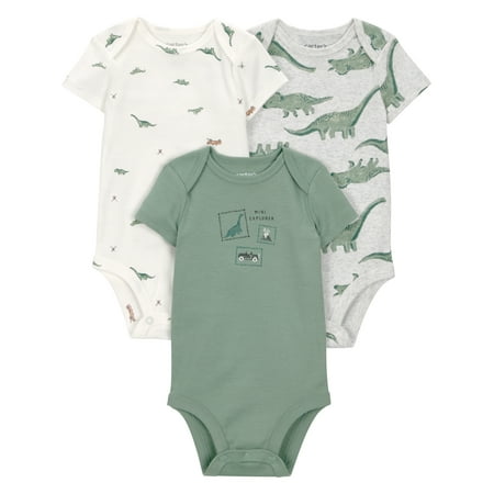 Carter's Child of Mine Baby Boy Bodysuit, 3-Pack, Months Now $8.00