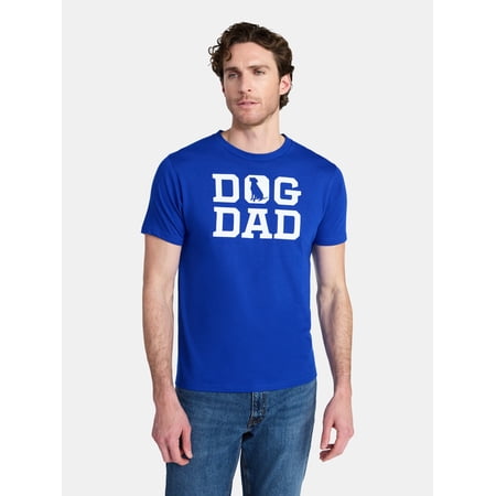 Father's Day Men's Dad Dog Graphic Tee by Way to Celebrate Now $3.71