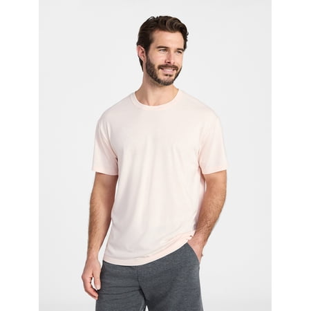 Athletic Works Men's and Big & Tall Tri Blend Tee with Short Sleeves Now $7.98