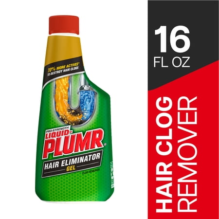Liquid-Plumr Hair and Drain Clog Remover Gel, Septic Safe, Unscented, 16 fl oz Now $5.18
