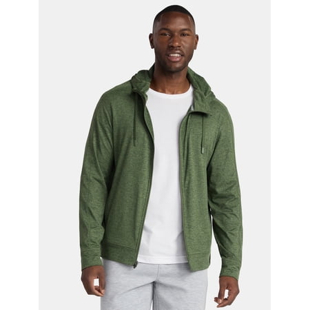 Athletic Works Men's and Big Men's ButterCore Soft Full Zip Hoodie Now $8.76