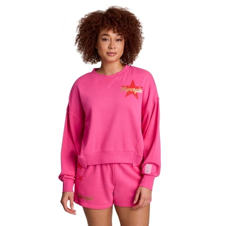 Reebok Women's Supergirl Graphic Sweatshirt Now $13.50