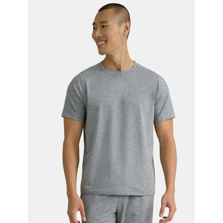 Athletic Works Men's and Big & Tall Men's Soft ButterCore Tee with Short Sleeves Now $8.98