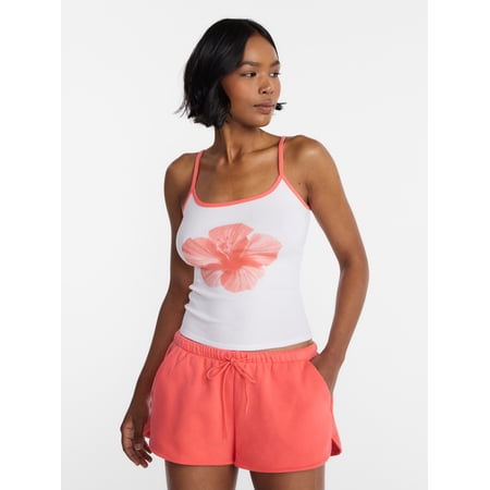 No Boundaries Scoop Neck Cami Top, Women's XXS-XXL Now $4.98