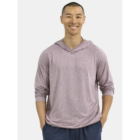 Athletic Works Men's & Big Men's Long Sleeve Space Dyed Hoodie Now $4.49