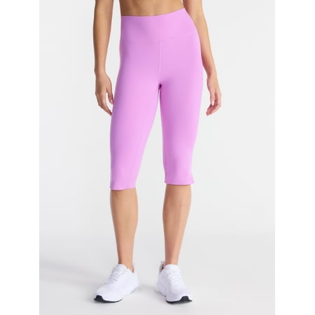 Avia Women's and Women's Plus SoftSculpt Capri Leggings, 16.5" Inseam Now $9.00