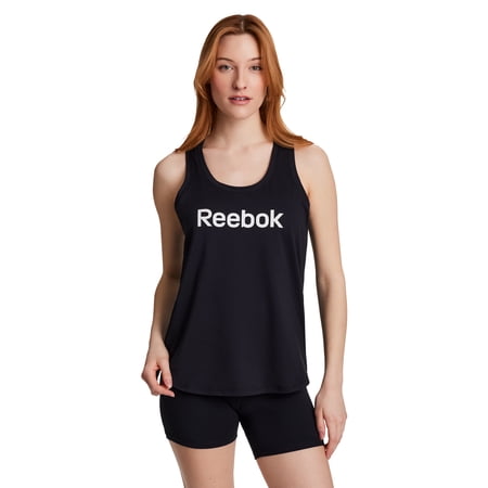 Reebok Women's Large Logo Rise Tank Top Now $8.14