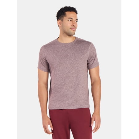 Athletic Works Men's and Big & Tall Men's Soft ButterCore Tee with Short Sleeves Now $5.17