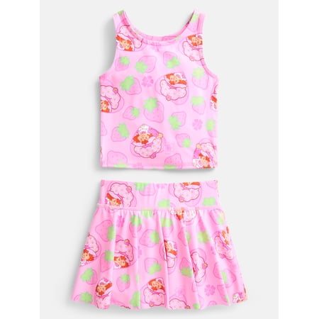 Strawberry Shortcake Toddler Girls Active All Over Print Tank with Matching Skirt Now $9.00
