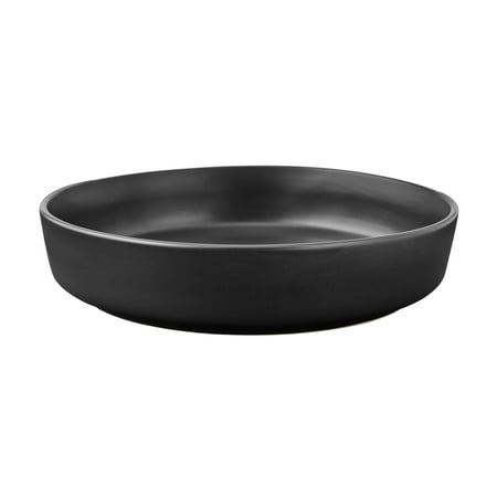 Mainstays Alessandra Matte Black Stoneware Dinner Bowl Now $2.97