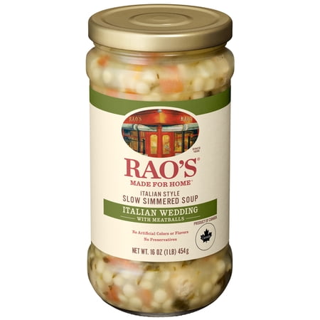 Rao’s Made for Home Italian Wedding Soup, 16 oz Now $3.58