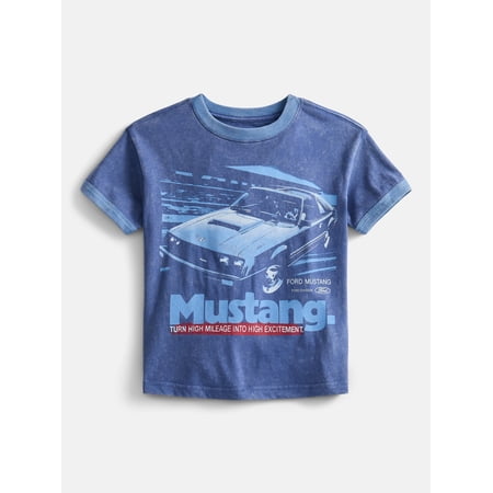 Mustang Boys Graphic Tee with Short Sleeves Now $4.98