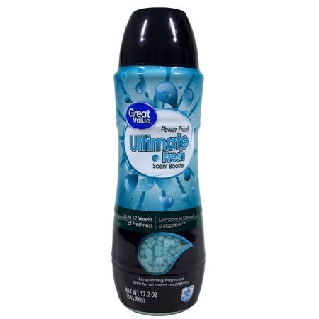 Great Value Ultimate Fresh Scent Booster, Power Fresh, 12.2 oz, Compare to Downy Now $7.47