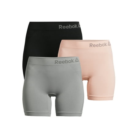Reebok Women's Seamless Long Leg Boyshort Underwear, 3-Pack Now $9.98