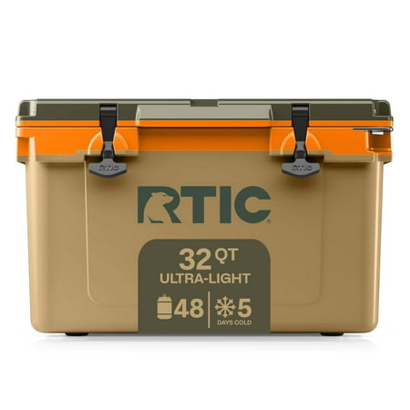 RTIC Ultra-Light 32 Qt Hard-Sided Ice Chest Cooler, Fits 48 Cans, Trailblazer Now $143.10