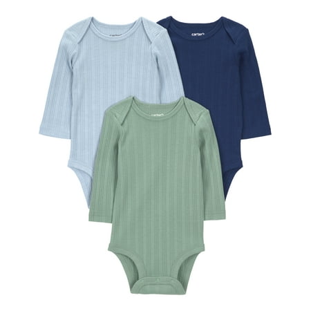 Carter's Child of Mine Baby Boy Bodysuits, 3-Pack, Months Now $6.00